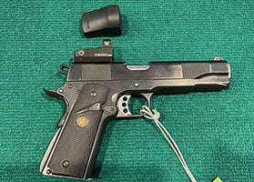Norinco Ranger 1911 45acp fitted with Vortex Venom 6moa red dot.
