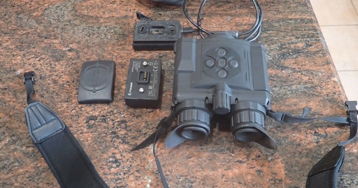 PULSAR ACCOLADE THERMAL BINOCULARS LRF XP50 NICE!