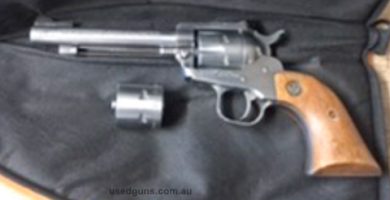 Ruger single six in good condition, 22LR or 22 WMR chamber options selling due to health and work commitments comes with bag located in Clermont Qld and brokere