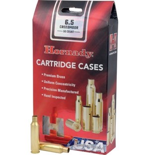 HORNADY
H86281
6.5 CREEDMOOR 
UNPRIMED BRASS
 
SPECIAL
$79.90 /PER 50
$159.80 /PER 100