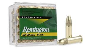 REMINGTON .22 40GN RN GOLDEN BULLET 100PK