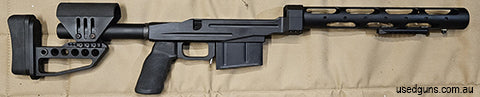 An excellent long range chassis. Configured to the ever popular REM 700 L/A. Stock is in excellent condition. Need to part unfortunately due to state regulation
