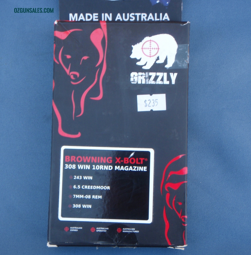 Grizzly Browning X-Bolt - 308 Win 10 RND Magazine