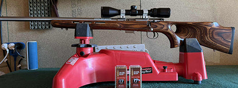 Savage 17HMR thumb hole left handed. I‚Äö√Ñ√∂‚àö√ë‚àö¬•ve owned it for years now and never really had the chance to shoot it much. $750 with two boxes of Hornad