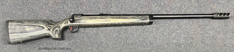 Savage 112 Magnum Target single shot 338 lapua. Has seen very little use and is in very good to excellent condition. 26" Barrel with brake. $65 freight to your 