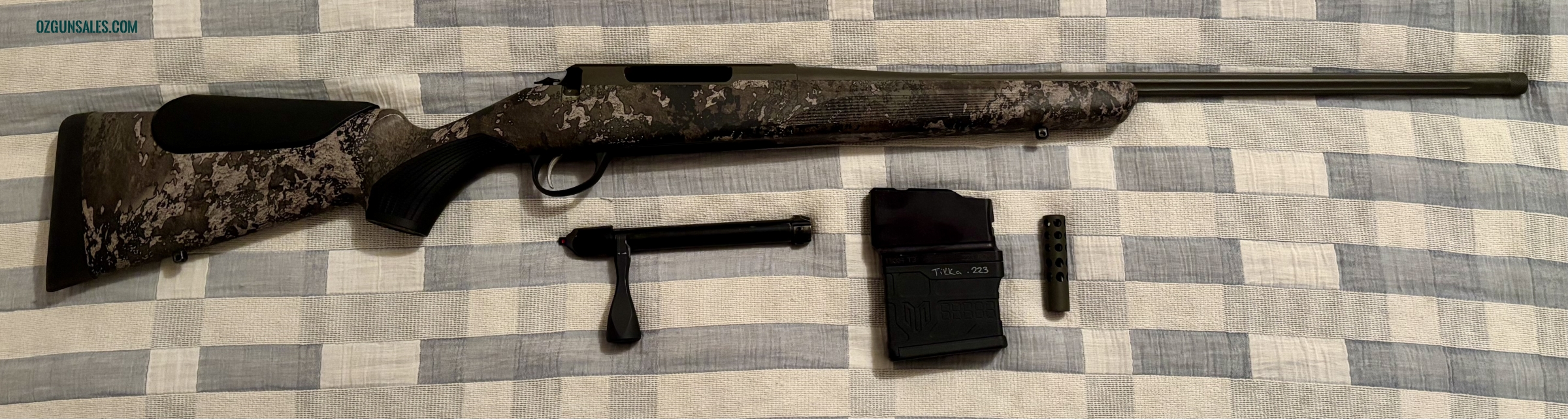 Tikka T3x strata camo