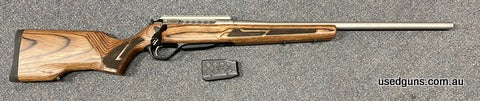 Aussie made Lithgow LA102 Crossover in 6.5 Creedmoor. 22 inch barrel. Picatinny rail ready for a scope. Enlarged bolt knob. Spiral fluted bolt. Comes with 2 mag