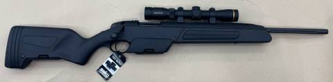 BRAND NEW Steyr Scout 308Win with 10 round high cap Kit fitted. Comes with 2 x 10 round mags, Factory Threaded muzzle and a now discontinued and super rare Leup
