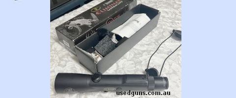 Burris eliminator 4-12x42 ballistic laser scope. Excellent condition price includes post