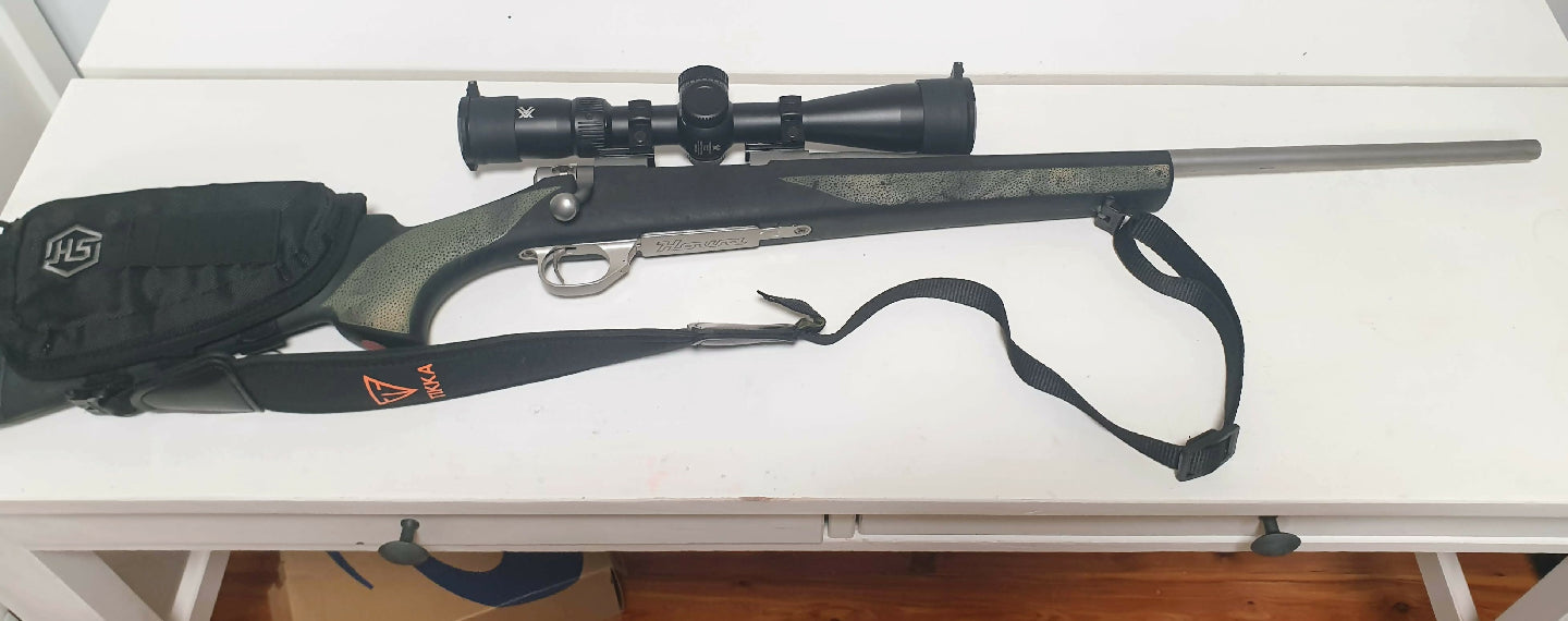 Selling my Howa 1500 .308 stainless sporter with scope due to loss of interest in hunting.