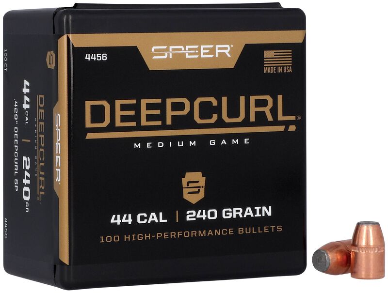 SPEER Deep Curl Handgun Hunting, .429, 240 Grain 100PK
