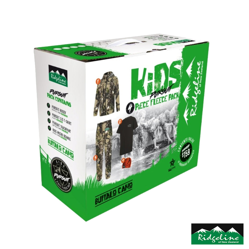 Ridgeline Kids Pursuit Fleece Pack Buffalo Camo