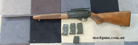 Reliable, accurate, well maintained rifle. We are just not using this calibre much at the moment. Includes 4 magazines and Picatinny rail. The action of the 512