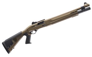 BERETTA
J131M2CTP187F 
1301 TACTICAL C - FDE FINISH
PISTOL GRIP
12 GAUGE
7+1 SHOT
GAS PISTON SEMI AUTO 
CATEGORY D
18.50 INCH BARREL
PIC RAIL
ADJUSTABLE GHOST RING REAR SIGHT
OPTIMA HP FLUSH FITTING CHOKE
SYNTHETIC STOCK
WITH M-LOK FOREND

NEW $3890
RESTRICTED SALE
AG PERMIT REQUIRE
