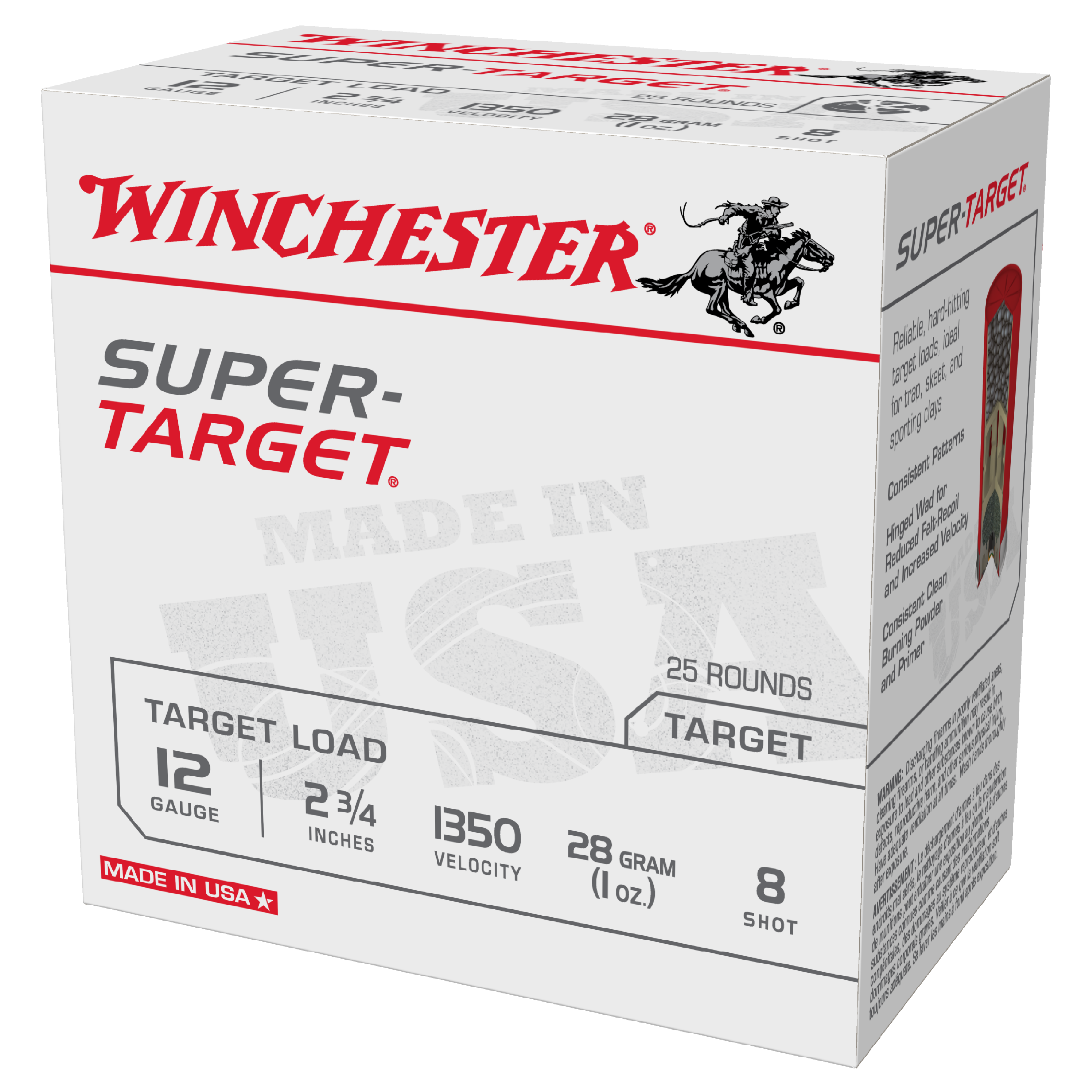Super Target 12G 1350fps 8 2-3/4" 28gm