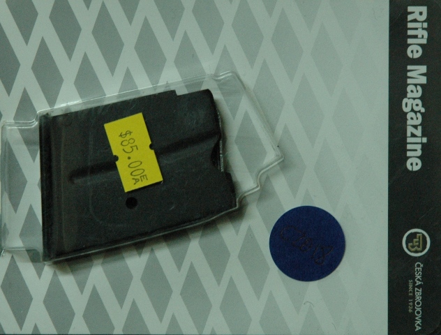 CZ-UB CZ452 Magazine 5 round Polymer