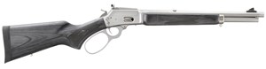 MARLIN
70451
MODEL 1894 TRAPPER
44 MAGNUM
8 SHOT
STAINLESS STEEL
BLACK LAMINATE STOCK SET
SKINNER PEEP SIGHT SET
BIG LOOP LEVER
16.1" BARREL
THREADED MUZZLE

NEW $2709