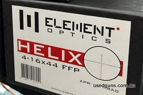 Element Helix 4-16x44 FFP in stock APR-1C MRAD