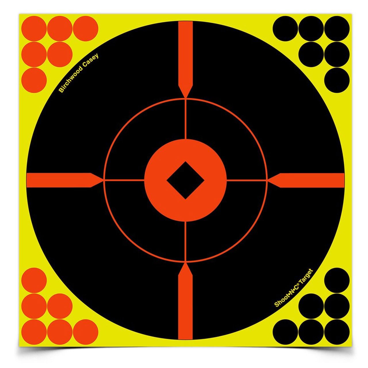 BIRCHWOOD CASEY SHOOT-N-C 8" ROUND X 6 SHEETS