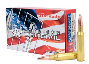 HORNADY
H8057
AMERICAN WHITETAIL 
7MM-08, 139GR, SOFT POINT
AMMUNITION

$52.90 /PER 20
$238.05 /PER 100
$429 /PER 200