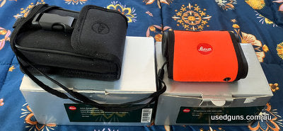 As New Leica Range finder with box and manuals, include is a Lecia protective cover. Price includes postage to eastern states, please phone or text