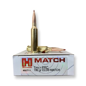 Hornady Match 7mm PRC 180gr ELD-Match Pkt 20