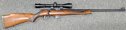 A Marlin Model 782 in 22 Magnum in good condition. This rifle comes with a Arctic Fox Optics 3-9x40 scope in Sports Match rings. Please quote 02/289 when enquir