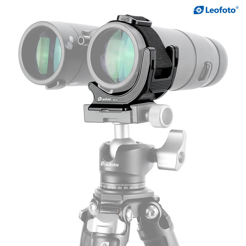 LEOFOTO BC-01 BINOCULAR CLAMP 30-70MM WITH ARCA SWISS MOUNTING FOOT