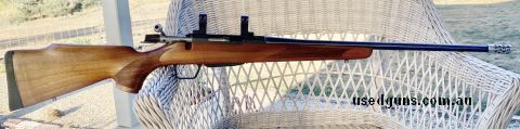 This rifle is in very good condition. Fitted with a Quatromax muzzle brake and  an aftermarket bottom metal and bolt shroud. This rifle is extremely accurate an