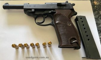 Japanese replica CMC Walther P-38 in excellent condition. Rare to find these and in this condition is unheard of. The best is it comes with x 7 original cartrid