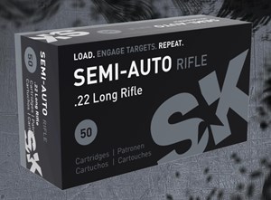 SK
SK420148
SEMI AUTO
22LR, 40GR, LRN
AMMUNITION

$15.90 /PER 50
$143.10 /PER 500
$1295 /PER 5000