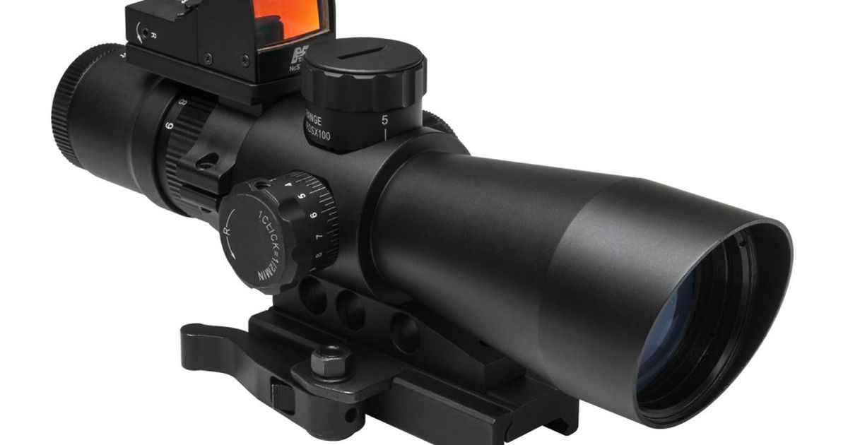 3-9X42 USS Gen II/ P4-SNIPER w/Micro Red Dot