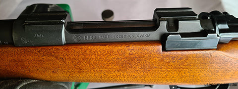 This rare and collectable rifle has done very little work metal and stock close to excellent rifle retains original buttplate some fired cases and loading info 