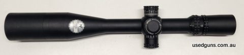 MOAR reticle, 30mm tube, .25MOA. Illuminated. Rings marks on tube. No box, includes sunshade & rubber covers. Can send extra photos.
