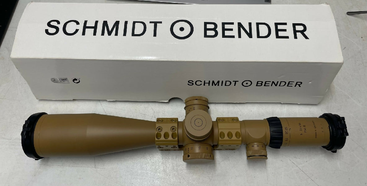 Schmidt & Bender PM11 - 5-25X56 LP H59 Reticle.