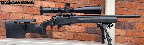 Excellent condition Vudoo 360 , 20 moa rail Greyboa stock Vudoo bottom metal Elftmann trigger . 3 magazines Happy to separate action alone .
