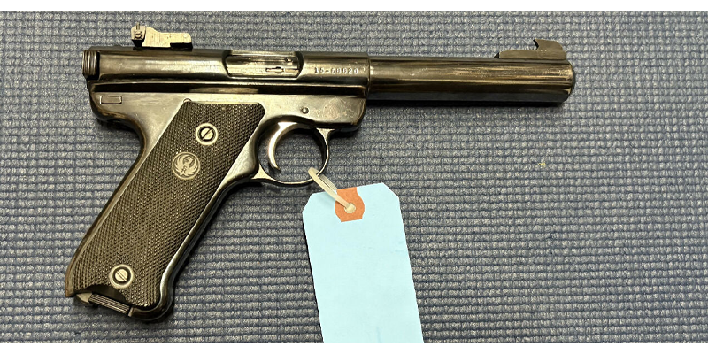 Ruger Mk I in 22LR. Good condition