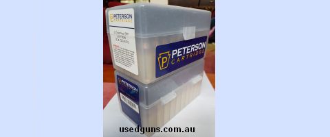 100 Peterson Unprimed Cases Sealed in Original Boxes. These are Small Rifle Primer. This is at my cost price. Will show invoice.