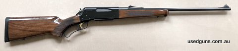 Browning BLR 30-06 lightweight with integral mount-rings (30 mm). Gloss finished walnut stock and fore-end. Beautifully made accurate and light weight rifle. In