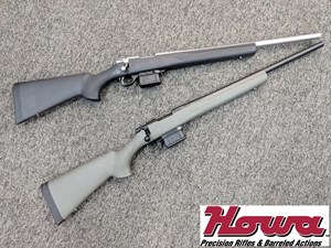 HOWA
1500 MINI ACTION
VARMINT
223REM , 10 SHOT
1 IN 8" TWIST
20" BARREL
SYNTHETIC STOCK ALLOY BEDDED
AVAILABLE
BLUED WITH BLACK STOCK NEW $645
BLUED WITH GREEN STOCK NEW $645
STAINLESS WITH BLACK STOCK NEW $849
STAINLESS WITH GREEN STOCK NEW $849