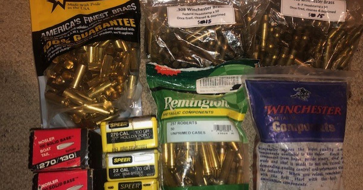 Various shooting accessories, 257 Roberts etc