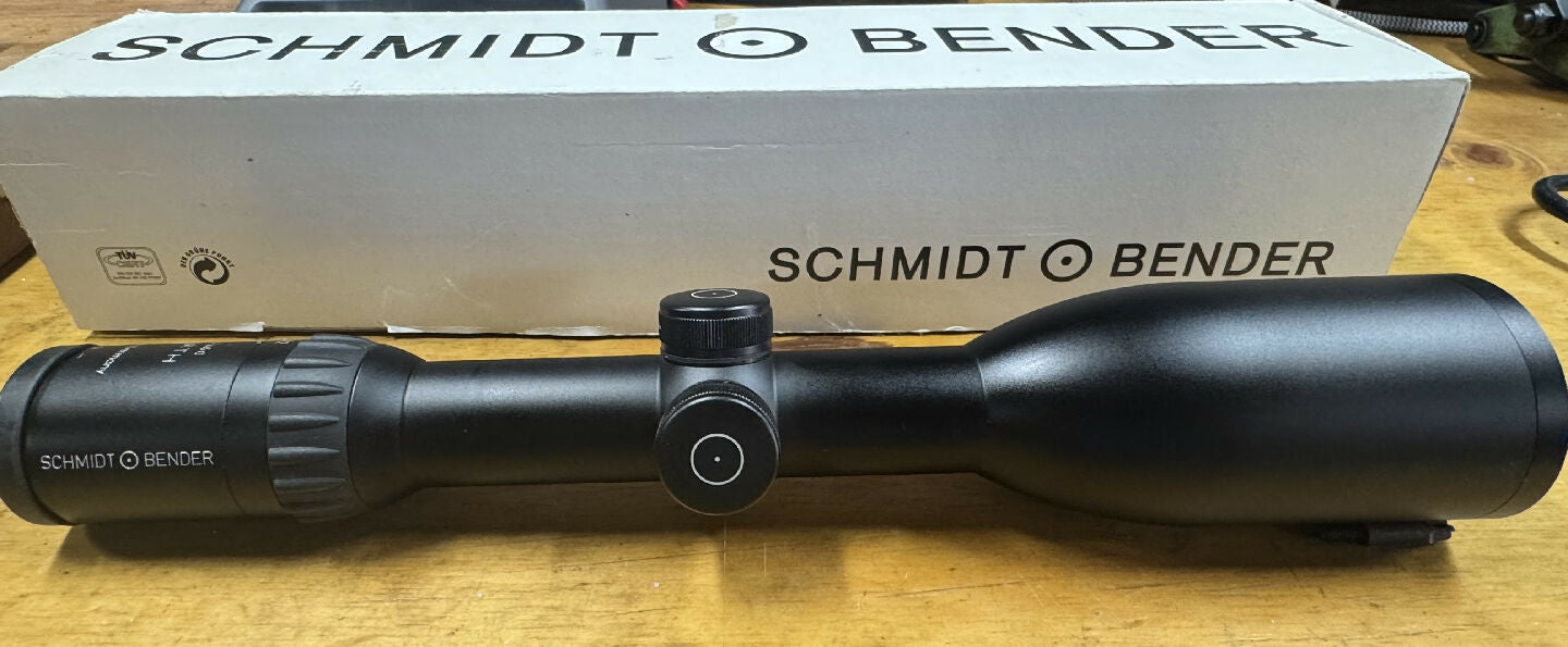 Schmidt & Bender Zenith - 3-12x50.  As new condition, A7 reticle.  No ring marks.  Used on a small calibre rifle. No longer needed, high quality glass.
