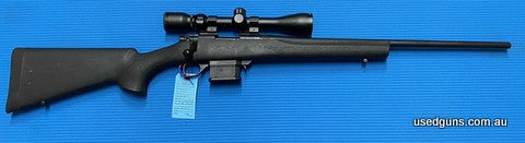 Good condition Howa 1500 in 223. Was $695 now $645. Sports a Tasco World Class 3-9x40 scope and a Legacy Arms detachable magazine. 22 inch barrel is in excellen