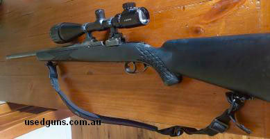Swedish Mauser M96 with synthetic stock and generic scope. Good condition. Price firm.