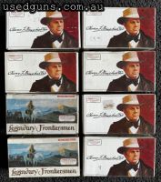 38-55 Commemorative Ammo from Winchester. 6 boxes of Oliver Winchester and 2 boxes of Legendary Frontiersmen. All are original factory loads with 255gr S.P. Pro