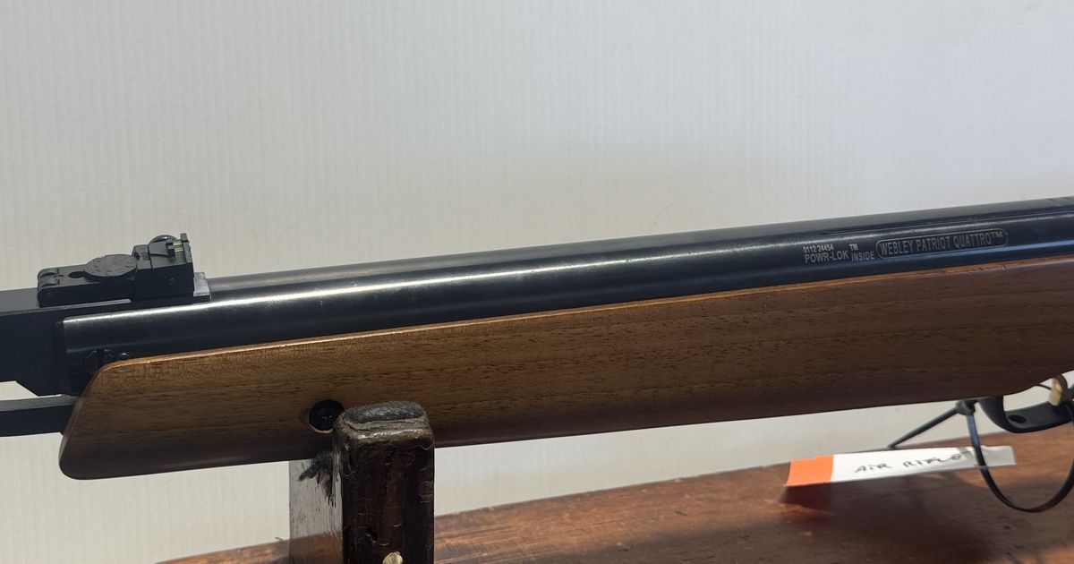 webbley & scott air rifle