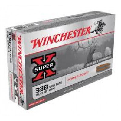 Winchester .338 Win Mag Super X 200gr 20pk