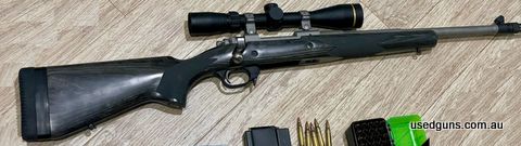Ruger Gunsite Scout chambered in 233 or 556 nato. In very good condition with proper maintenance. Also comes with a spare 10 rounds magazine and 1 inch rings (s