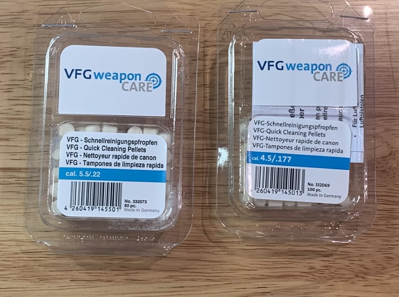 VFG Airgun Quick Cleaning Pellets