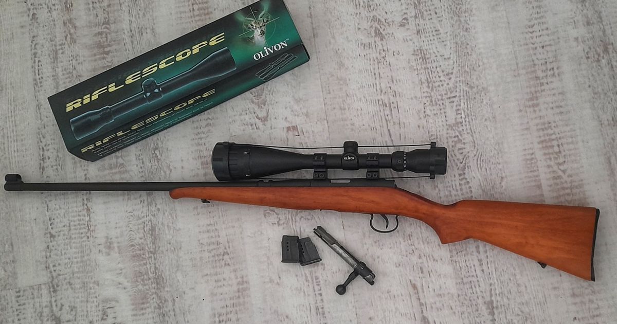 Brno Model 1 Rfile with Scope + 2 magazines